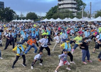 2024二水國際跑水節跑水之夜藝人輪番上陣 千人健行水上漂