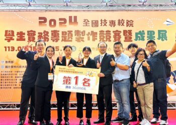 朝陽科大USR創新研發 勇奪全國學生實務專題競賽首獎