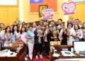 彰化縣議會第20屆第5次定期會 母親節府會共同推廣在地花卉獻祝福