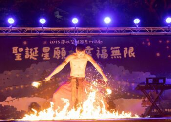 草屯長老教會聖誕節點燈晚會溫馨登場　逾四百民眾共享聖誕喜悅