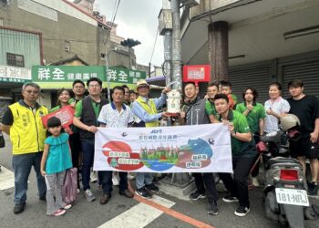 國際青年商會攜手淨街菸蒂垃圾活動 堆疊起來足超過260萬座101大樓