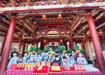 影音/元清觀新春舉辦「向天公借膽」　今年首舉辦「收契子女-天公仔子」活動