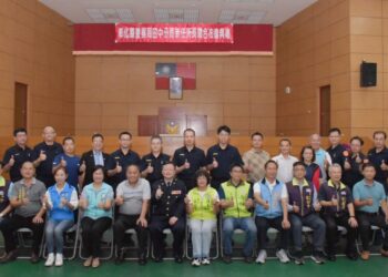 田中分局4分駐所所長聯合布達 為轄區內治安及交通做好為民服務工作