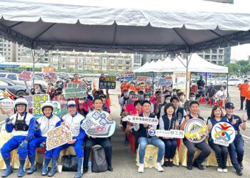 中市宣導活動邀外送夥伴體驗駕駛情境　美味、安全一起送達