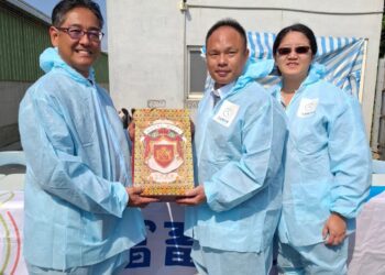 影音/提升養豬品質 日經濟勞動委員會參訪彰化現代化畜牧場