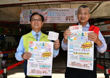 彰化市「2025傳市品牌-眾星雲集 好市加倍購」 促進公有市場經濟活絡