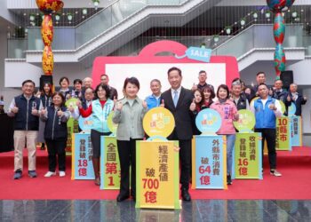 ▲2024台中購物節帶動全國經濟產值破700億。圖／台中市政府經發局提供