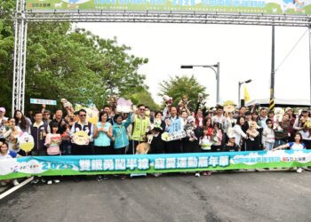 影音/田中馬為愛而跑千人響應 雙鐵寵愛嘉年華用行動助浪溫飽