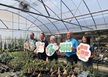 花現美好田尾產業文化活動　展出綠色植物與藝術創作相互結合