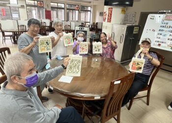 影音/榮家長輩體驗蝶古巴特DIY活動 防止肢體功能退化提升改善協調性及靈巧度