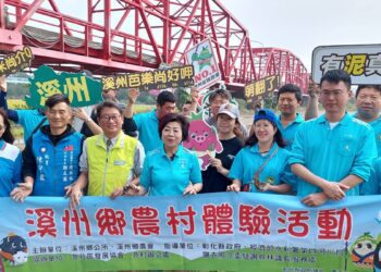 影音/打造溪州新亮點　溪州鄉舉辦彩色稻田插秧活動