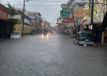 強降雨灌彰化3小時雨量驚人 福興累積雨量更來到345毫米