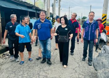 芳苑鄉農路改善工程說明會 與當地村民進行意見交流傾聽需求