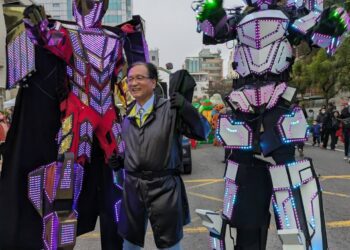 影音/最夯的彰化古城踩街國際嘉年華會 過程中高潮不斷日本貴賓全程參與