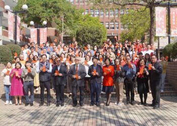 迎接新學期的開始 大葉大學舉行新春開工團拜