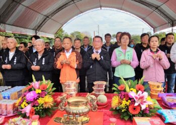 影音/永靖鄉舉辦綠色串珠計畫開工祈福 改善永靖「龍脈」髒亂點