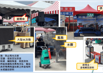 夏季高溫臨近　中市勞工局提醒戶外作業需加強熱危害防護措施