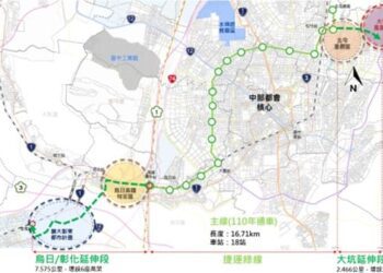 中捷綠線延伸線規劃進入最後階段 明年送中央審議