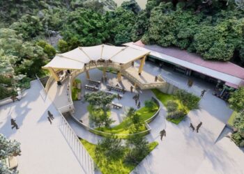 大坑觀音亭休憩平台預計7月底完工　舒適登山環境再升級