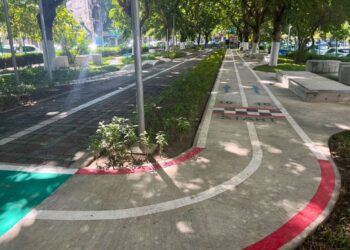 台中再添2處親子滑板場 西區梅川綠園道與西屯橋下新亮點