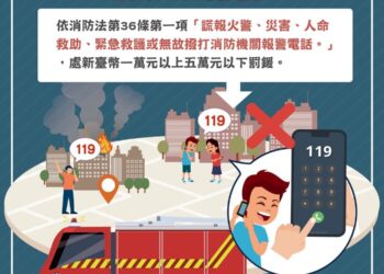 台中男謊報火警遭罰　消防局提醒勿濫用119